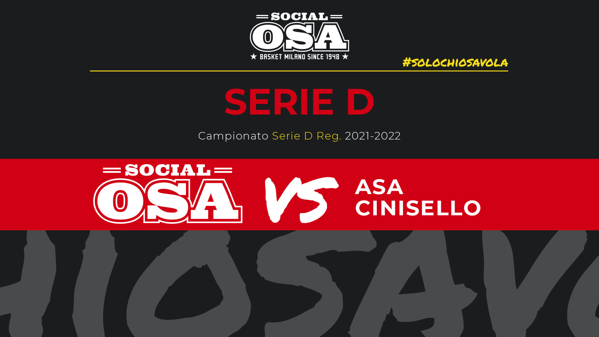 Sconfitta con la capolista Cinisello