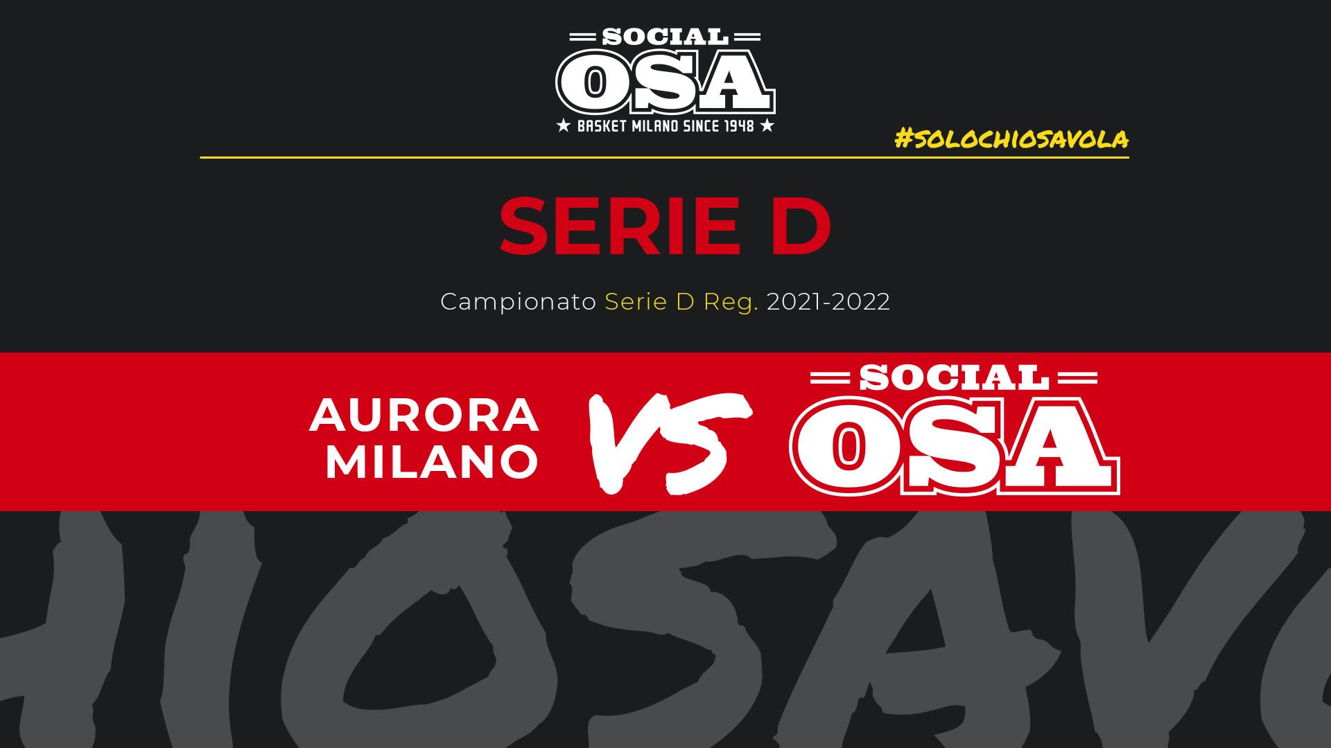 SocialOsa perde contro Aurora Basket