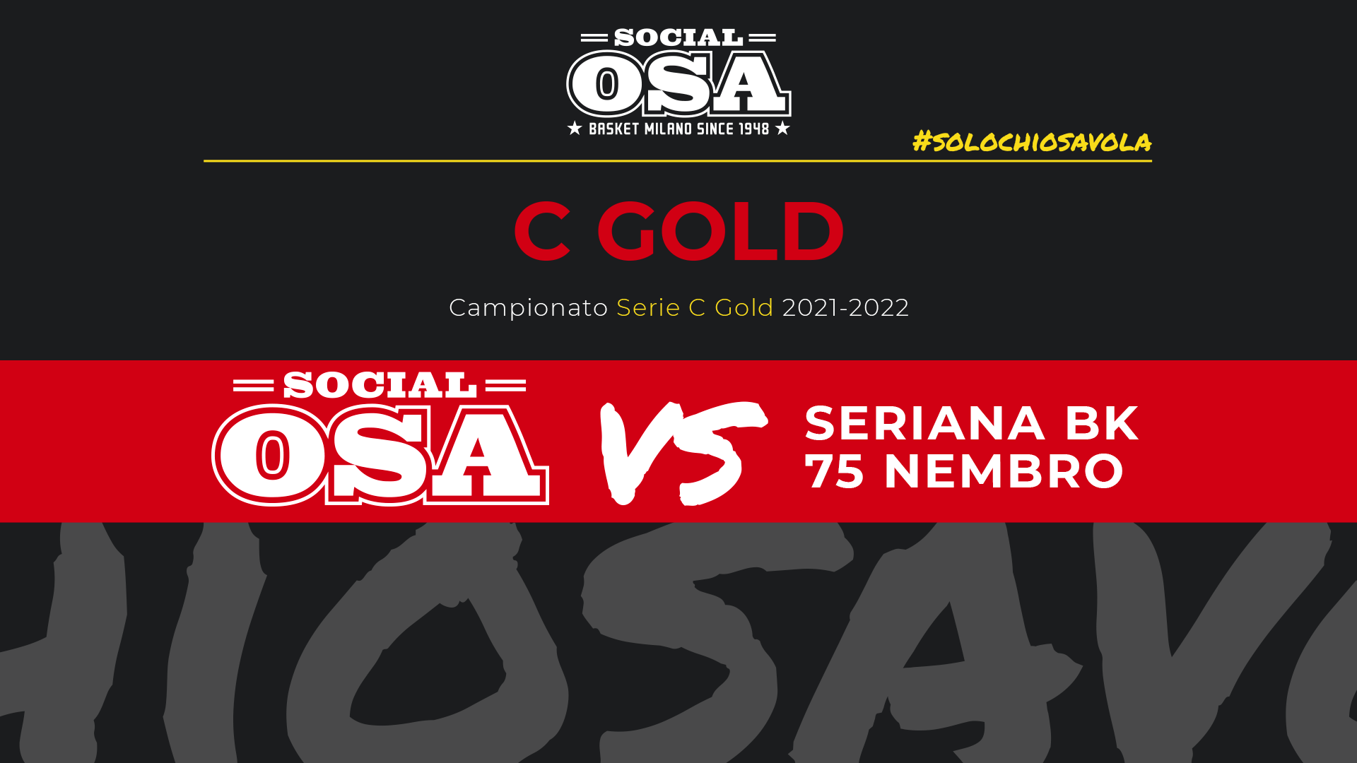 SocialOsa torna a vincere