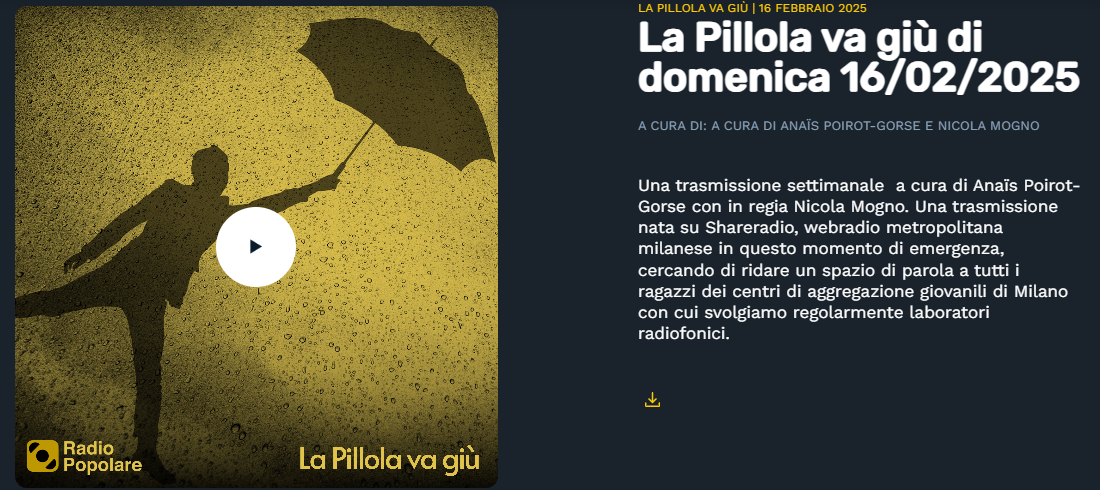Podcast Radio Popolare
